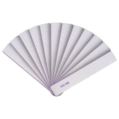 12 Pack Nail Files 100/180 Grit Double-Sided Emery Boards for Natural & Acrylic Nails