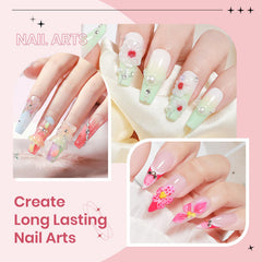 Supwee 3D Nail Art Gel Clear & White Solid Builder Gel for Nail Sculpting DIY Manicure